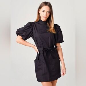 NWTs Frame Margot Black Dress